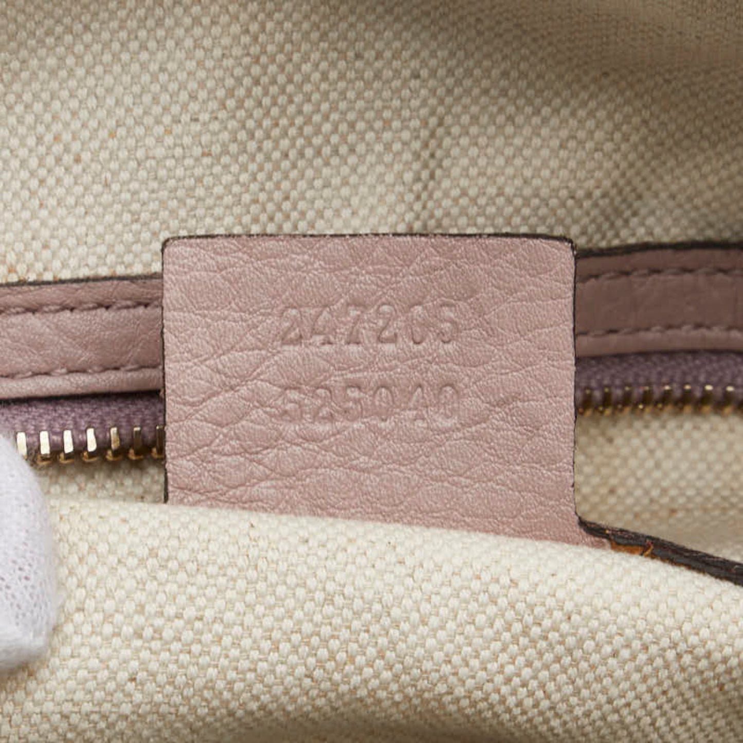 Gucci Sherry, Beige, Canvas, handbag