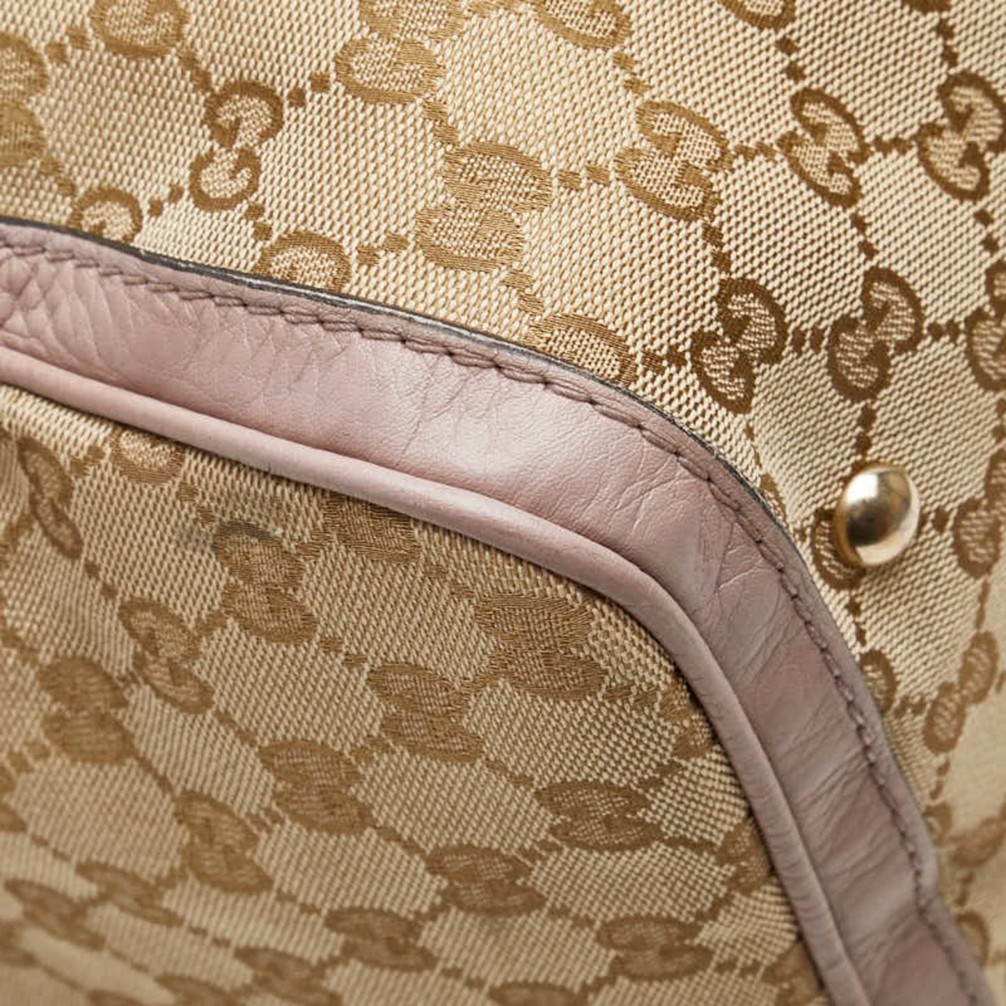 Gucci Sherry, Beige, Canvas, handbag