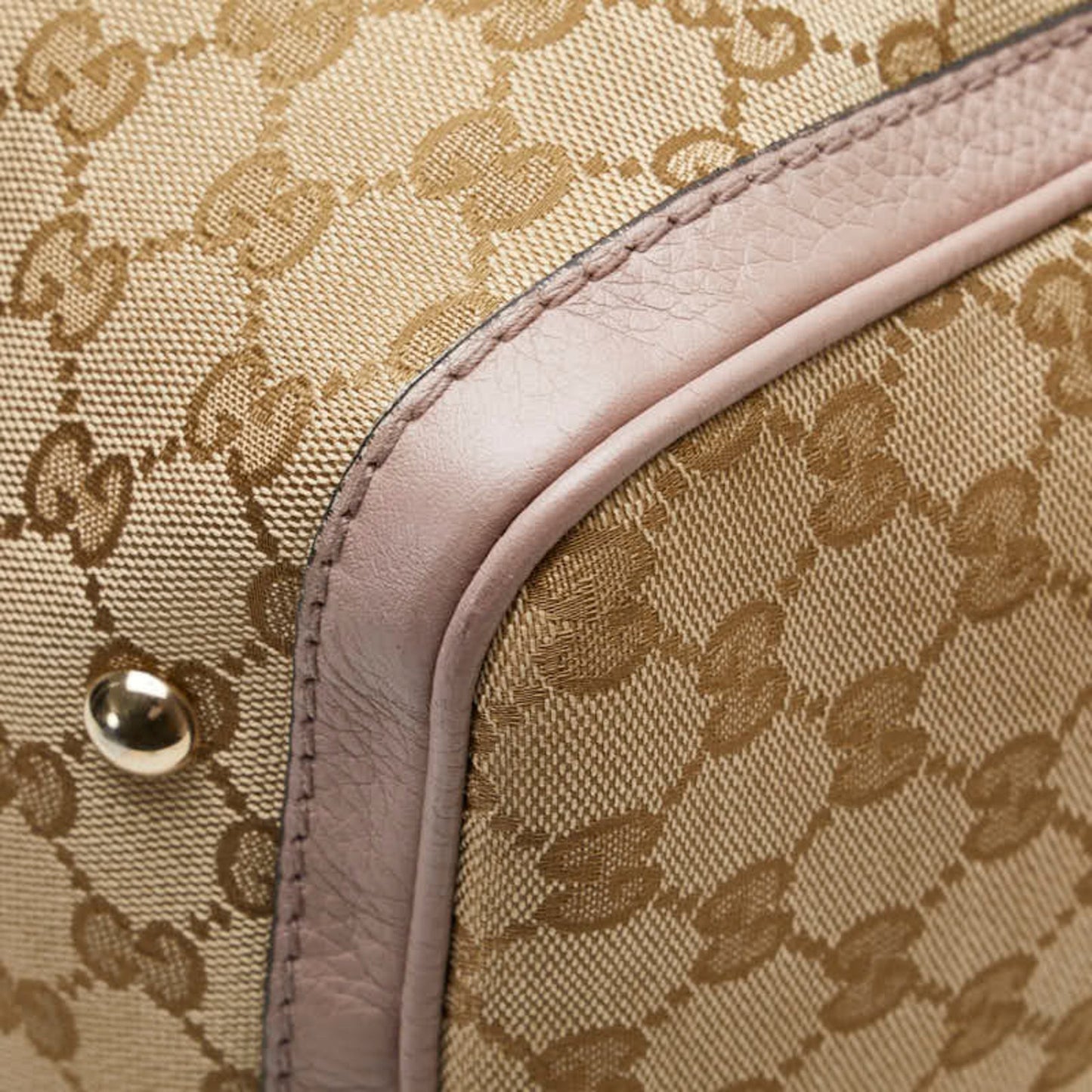 Gucci Sherry, Beige, Canvas, handbag