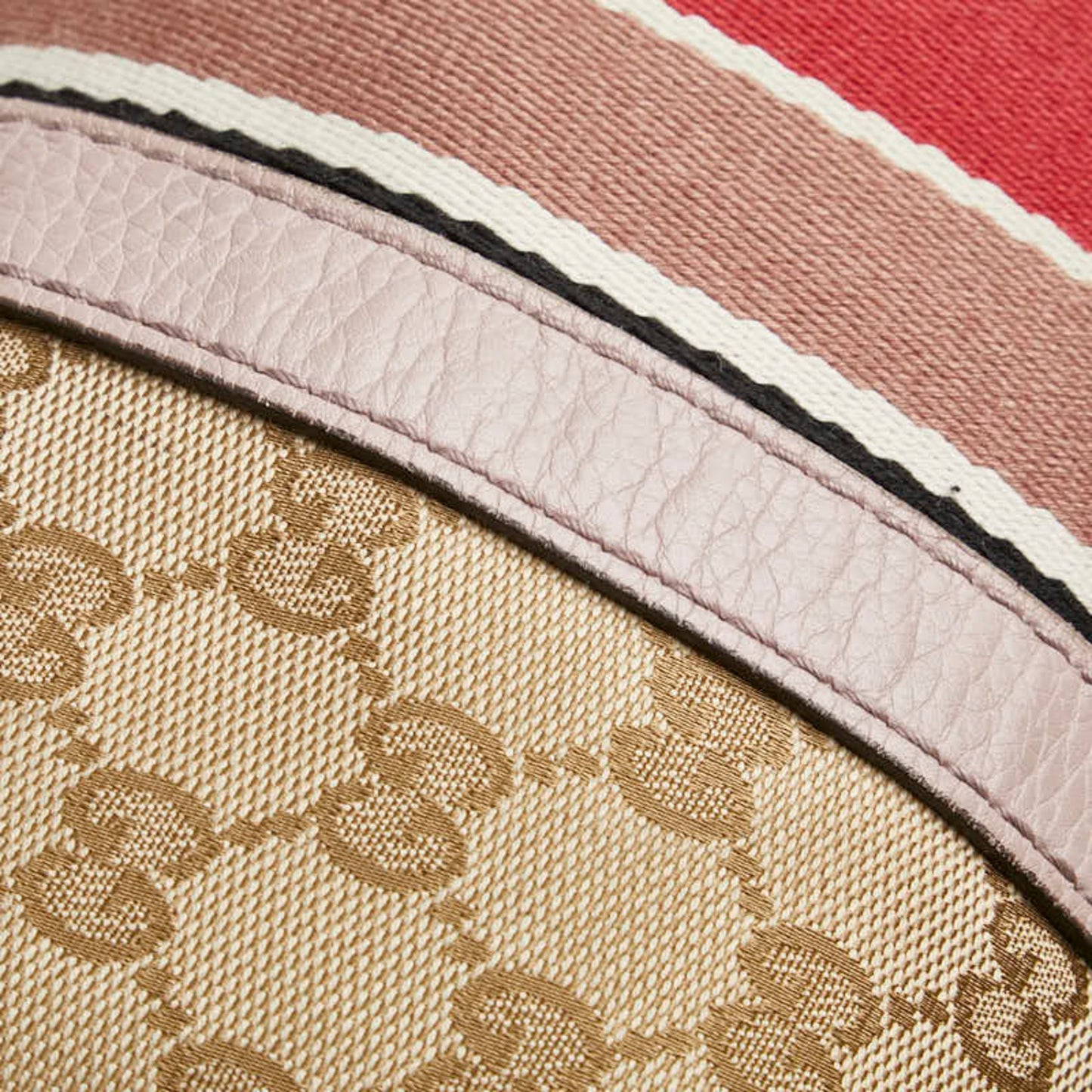 Gucci Sherry, Beige, Canvas, handbag