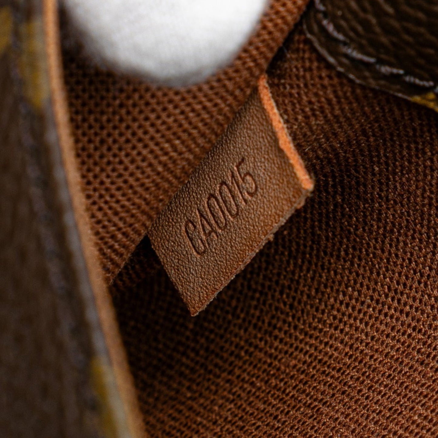 Louis Vuitton Pochette gange, Brown, Canvas, shoulder