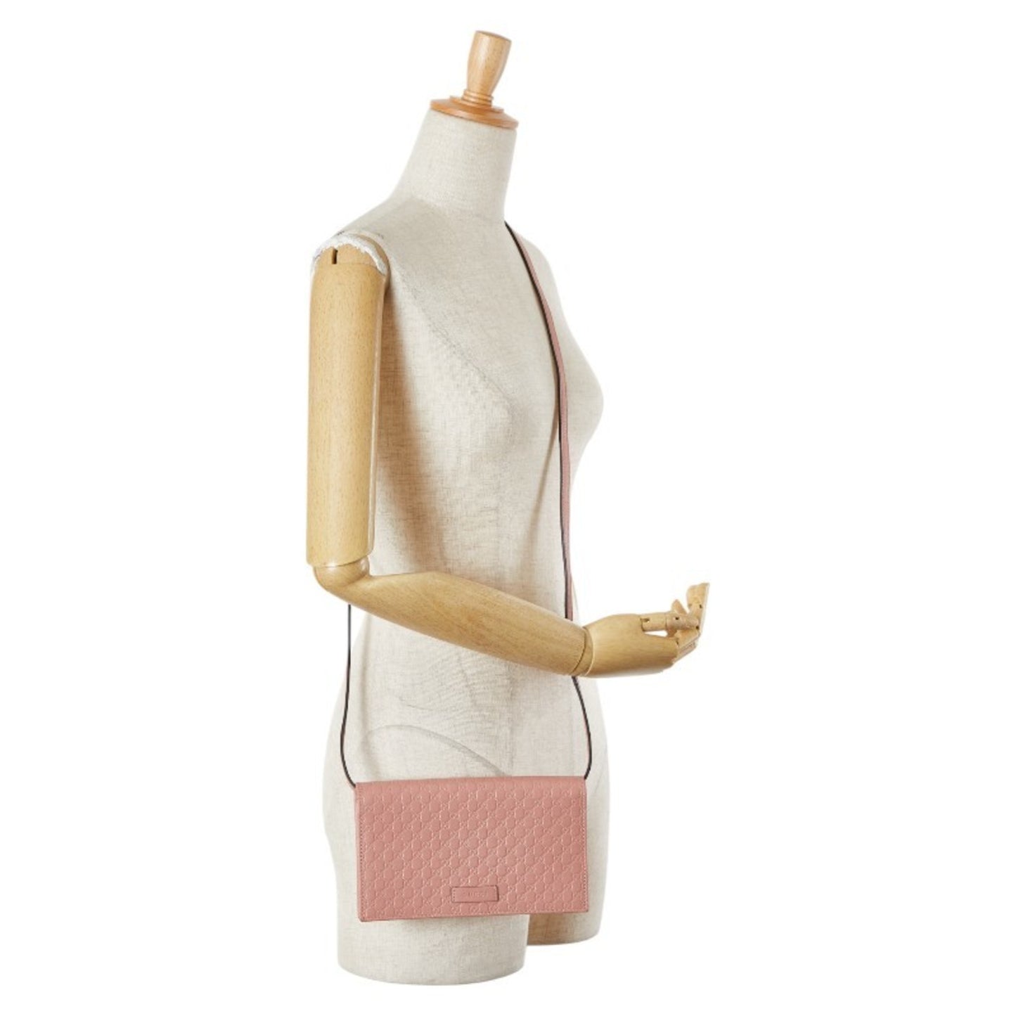 Gucci Guccissima, Pink, Leather, wallet