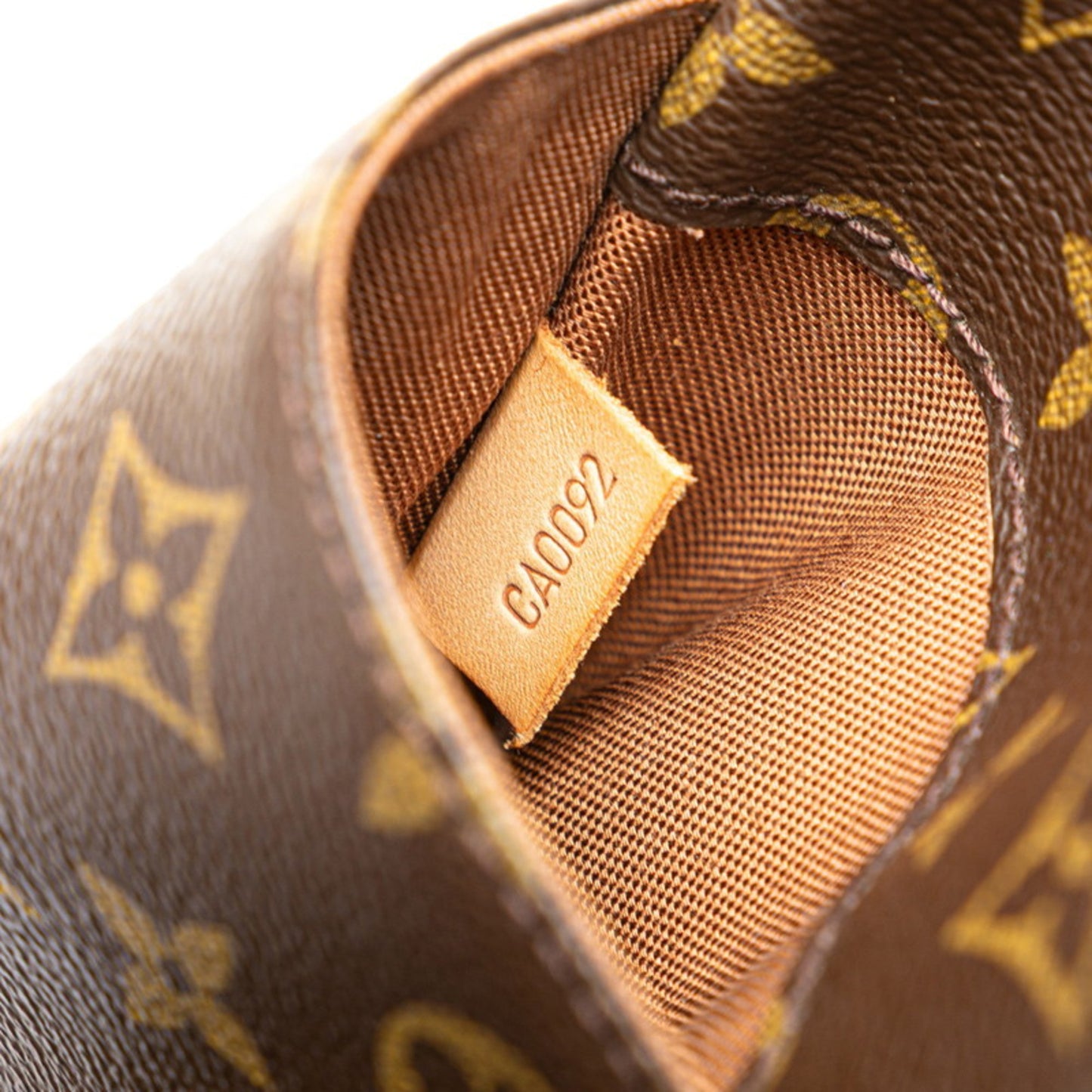Louis Vuitton Pochette gange, Brown, Canvas, shoulder