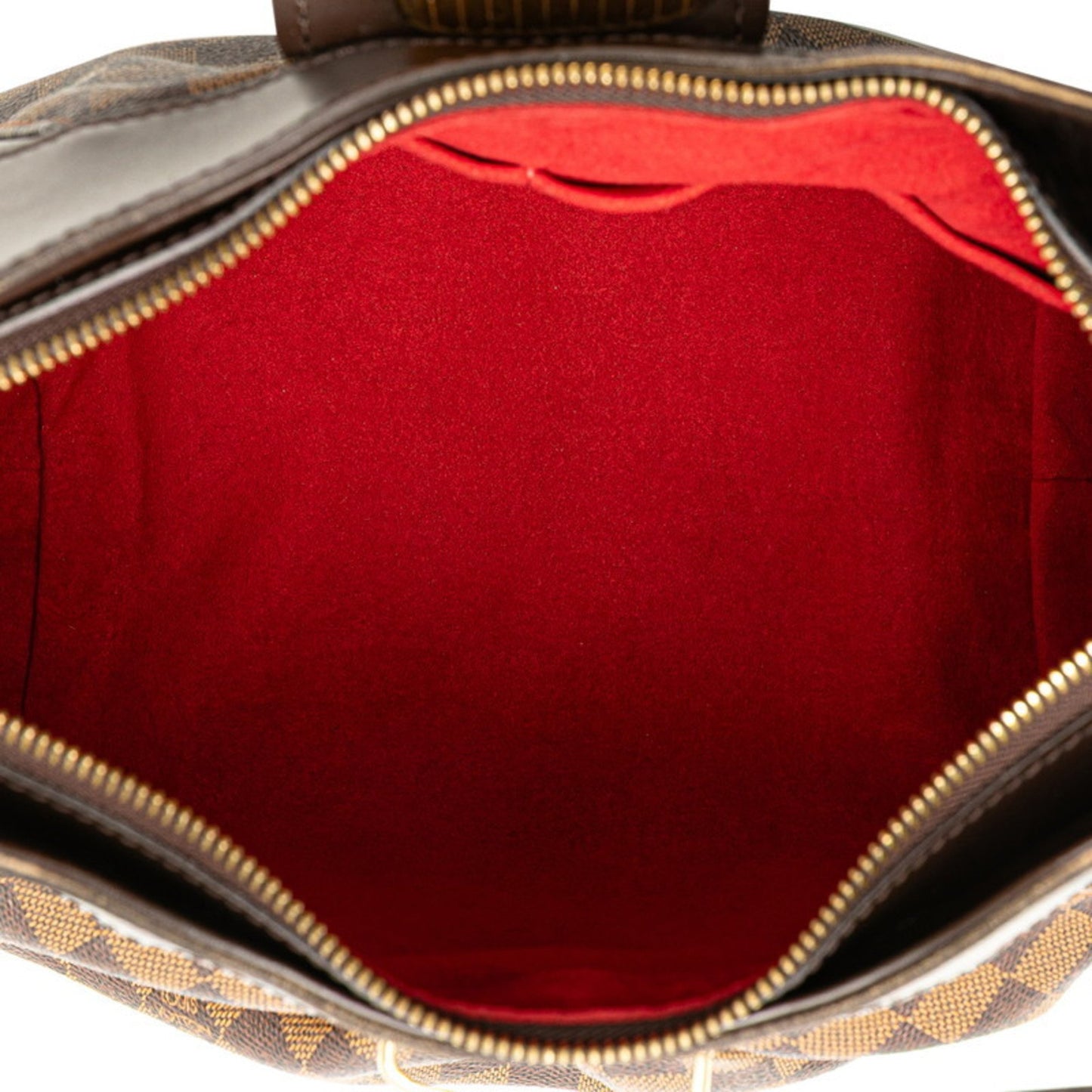 Louis Vuitton Sistina, Brown, Canvas, shoulder