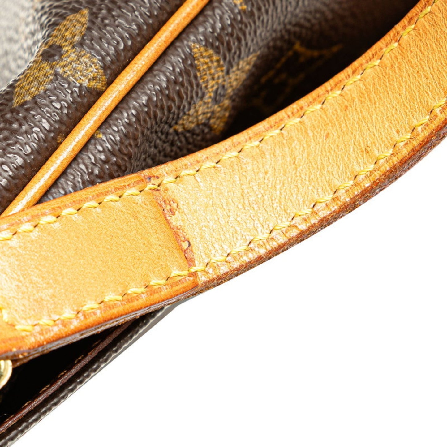 Louis Vuitton Musette Salsa, Brown, Canvas, shoulder