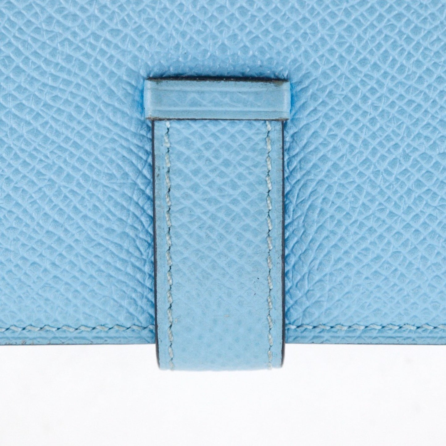 Hermès Béarn, Blue, Leather, wallet