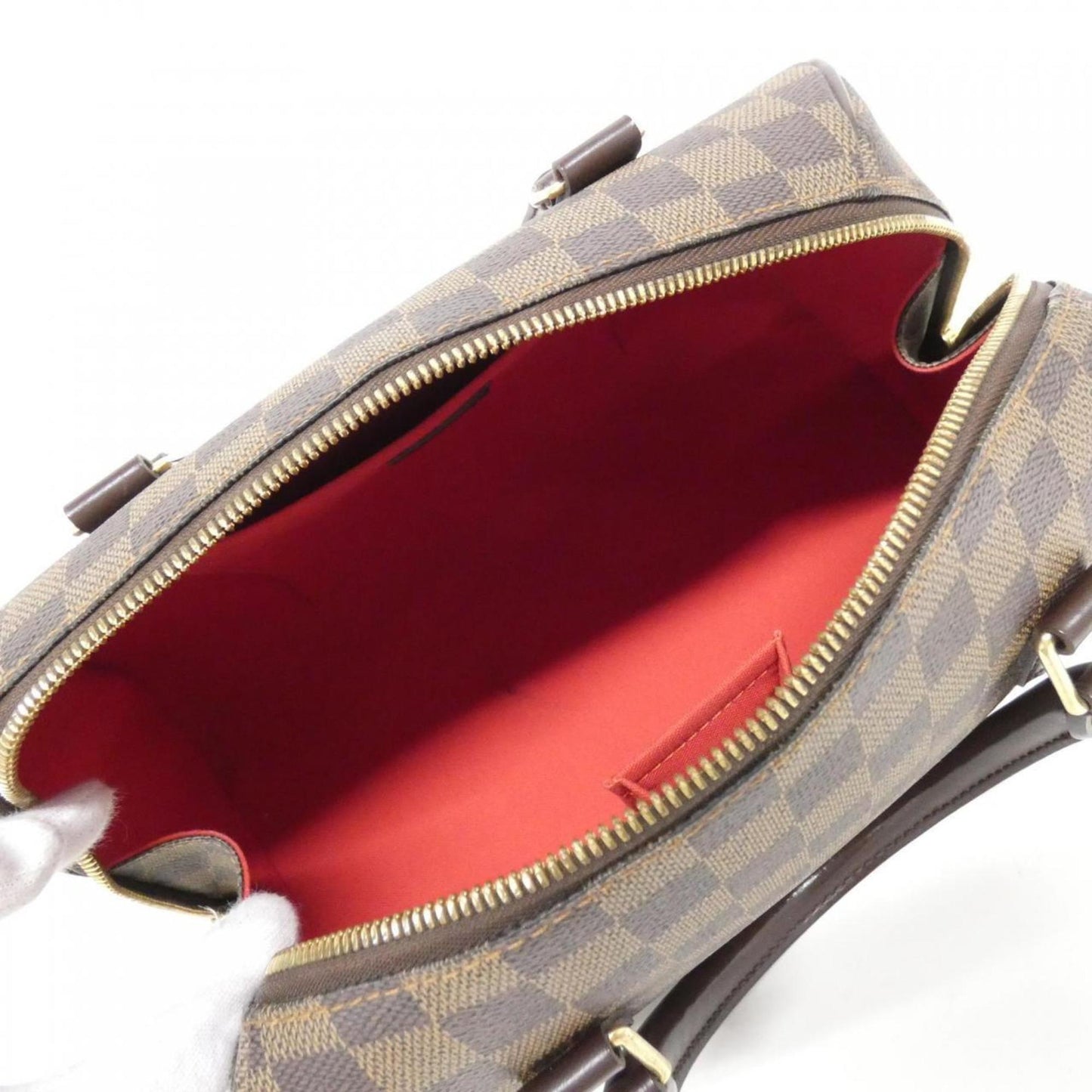 Louis Vuitton Riviera, Brown, Canvas, handbag