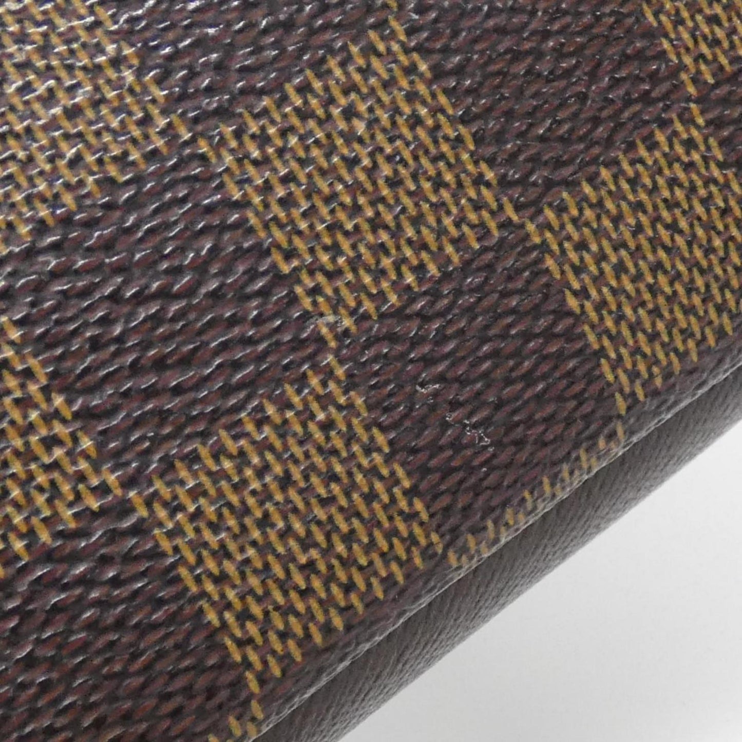 Louis Vuitton Trousse makeup, Brown, Canvas, clutch