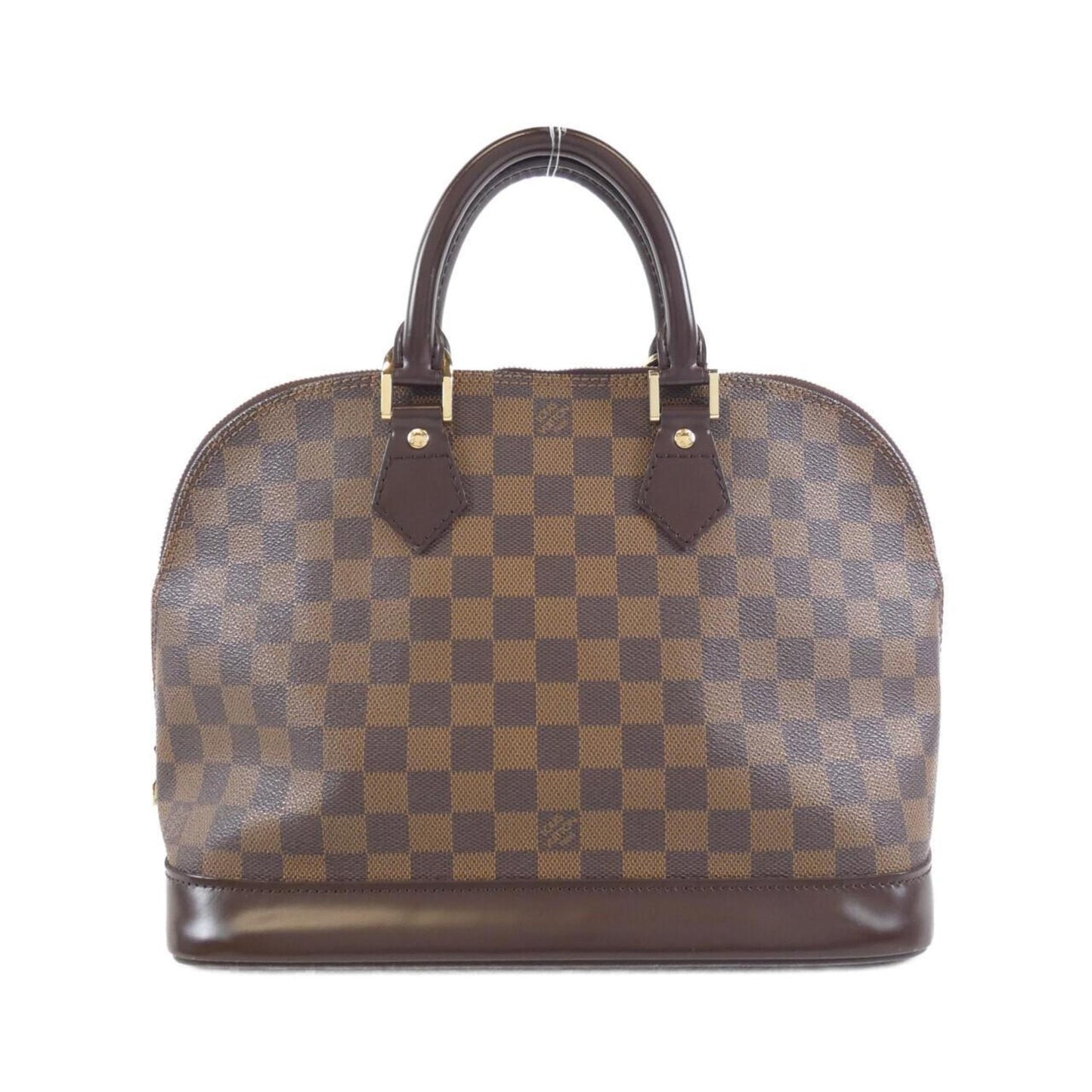 Louis Vuitton Alma, Brown, Canvas, handbag