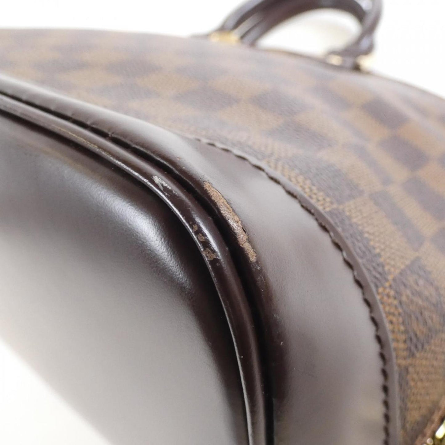 Louis Vuitton Alma, Brown, Canvas, handbag