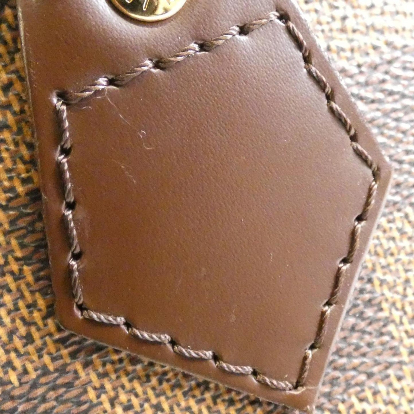 Louis Vuitton Alma, Brown, Canvas, handbag
