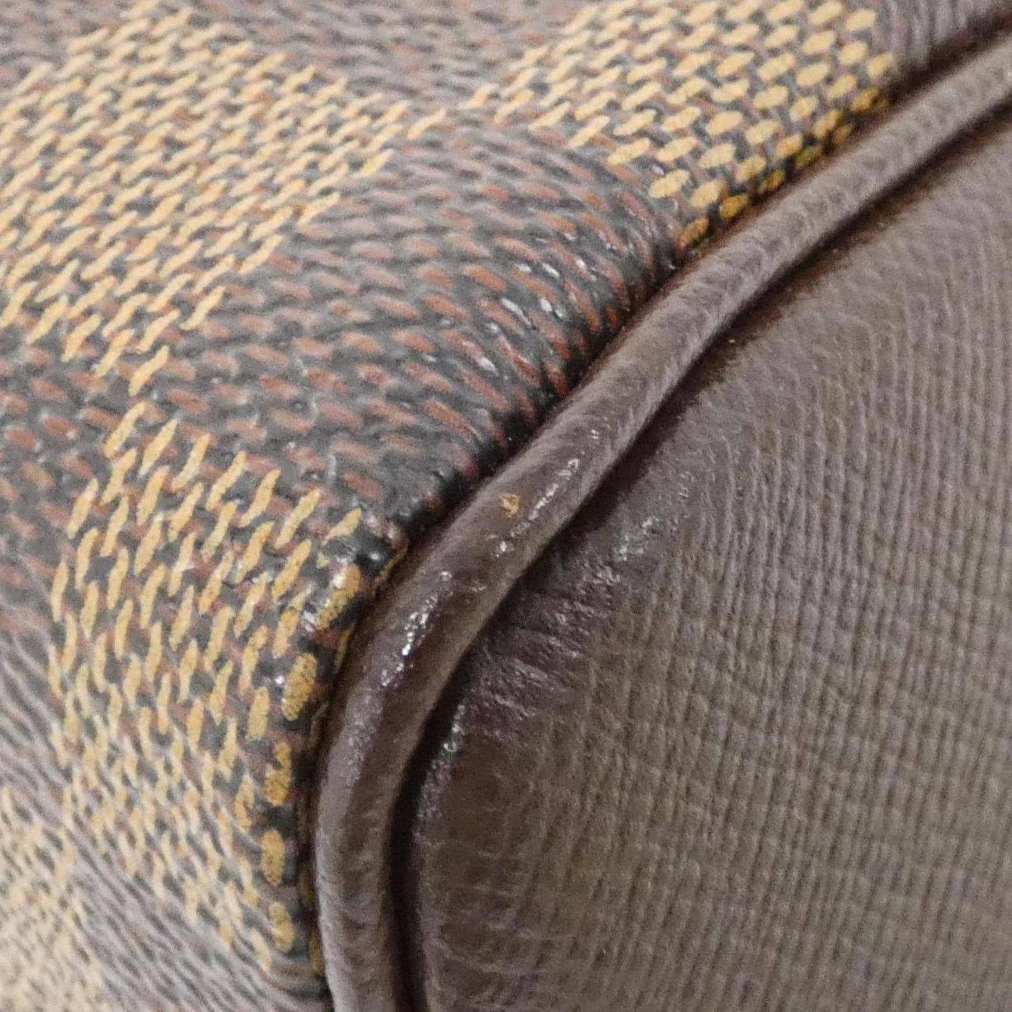 Louis Vuitton Brera, Brown, Canvas, handbag