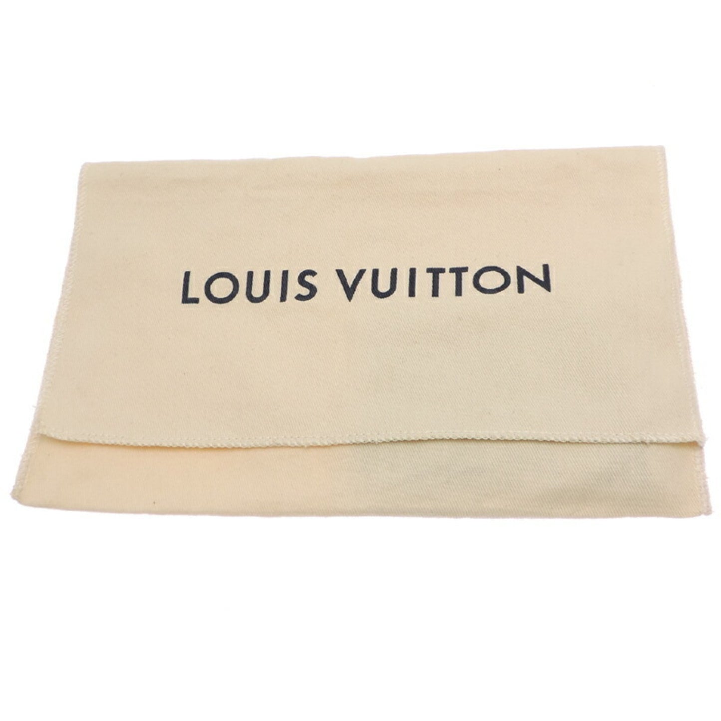 Louis Vuitton Mini Pochette Accessoires, White, Canvas, clutch