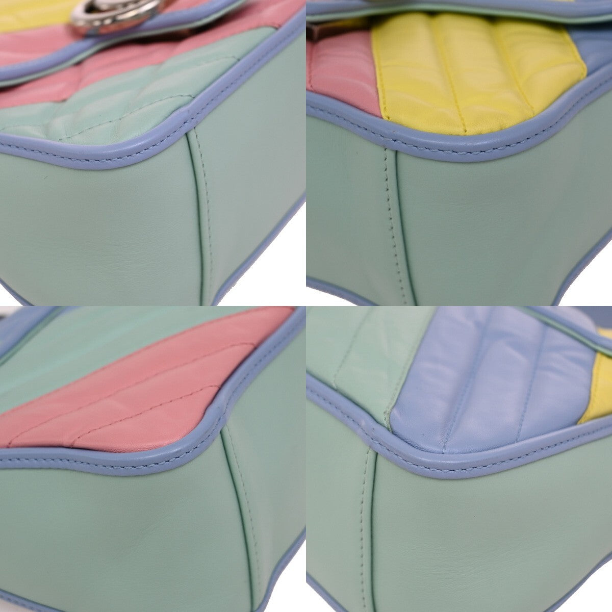 Gucci Marmont, Multicolour, Leather, handbag