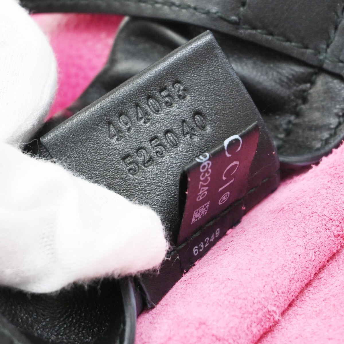 Gucci Sherry, Pink, Leather, backpack
