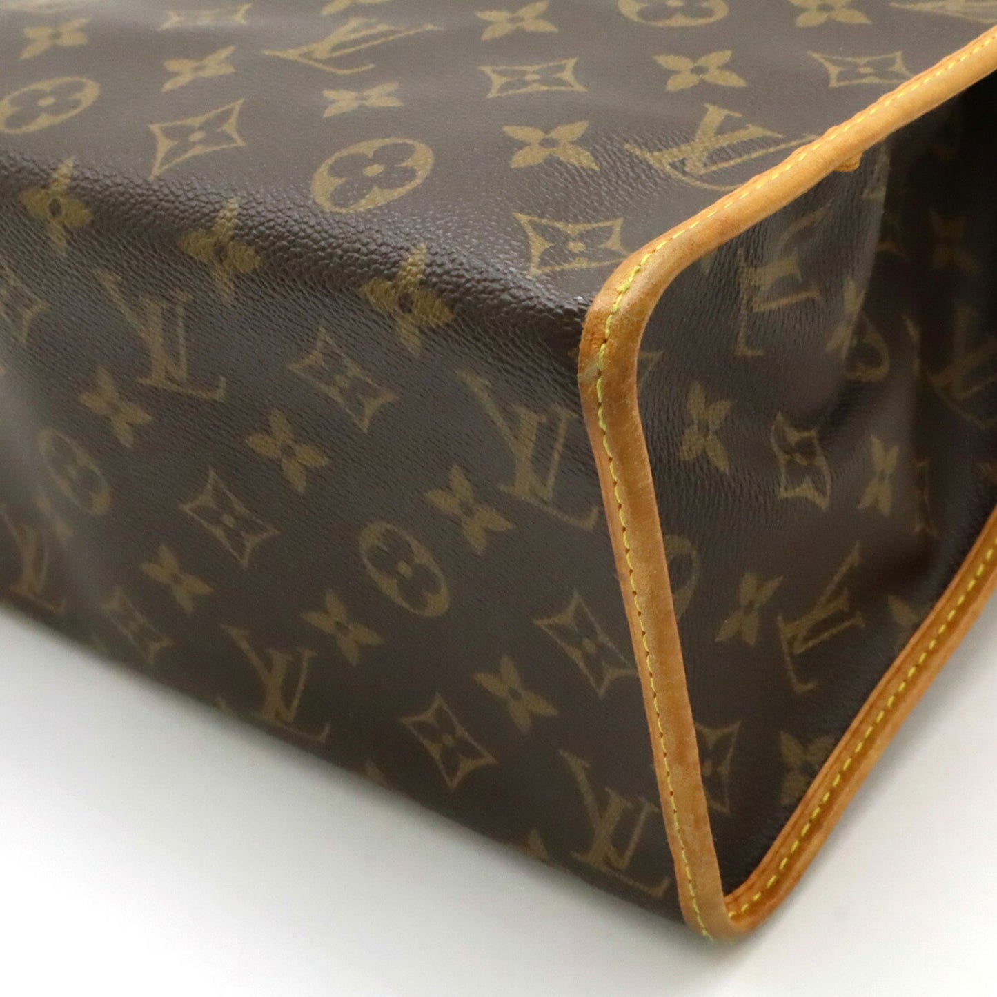 Louis Vuitton Popincourt, Brown, Canvas, tote