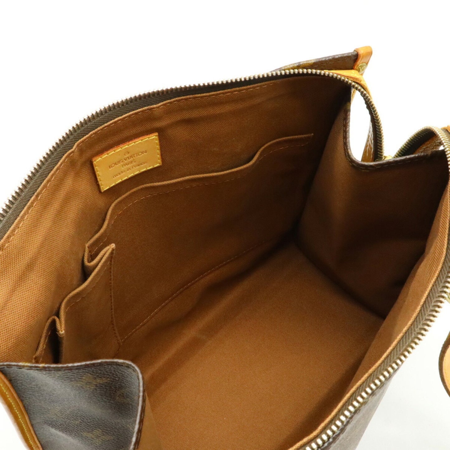 Louis Vuitton Popincourt, Brown, Canvas, tote