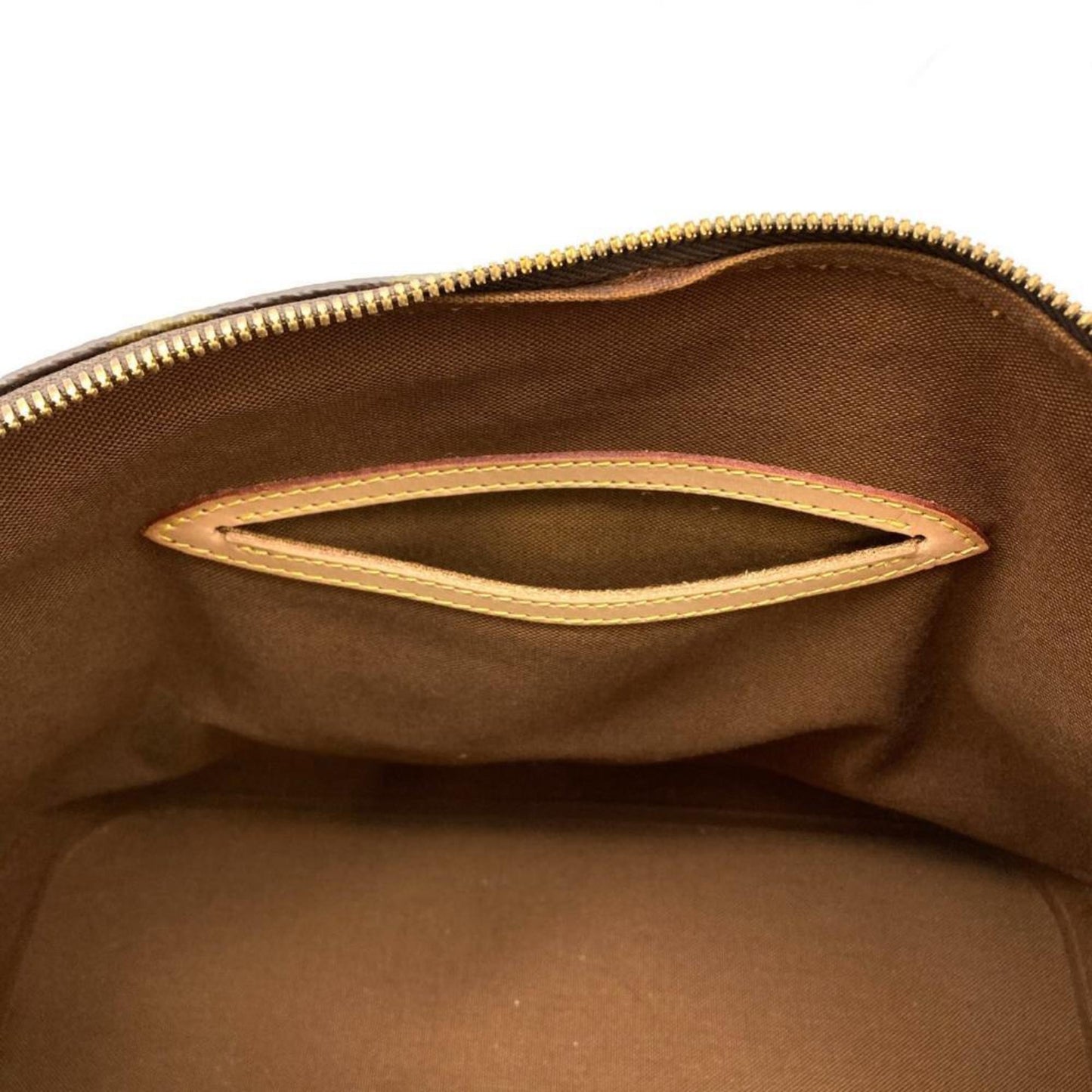 Louis Vuitton Alma, Brown, Canvas, handbag