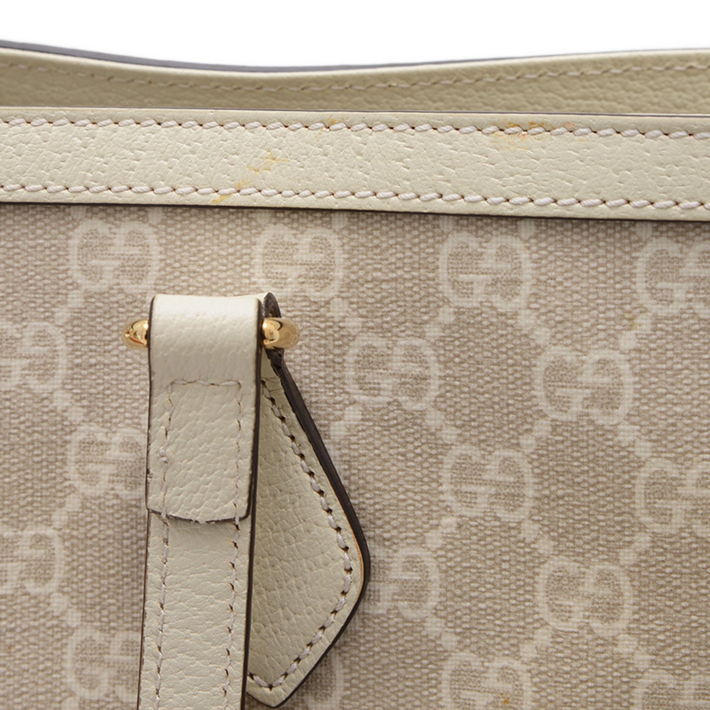 Gucci Ophidia, Beige, Canvas, tote