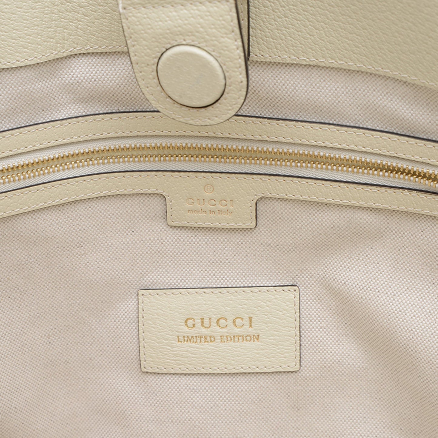 Gucci Ophidia, Beige, Canvas, tote