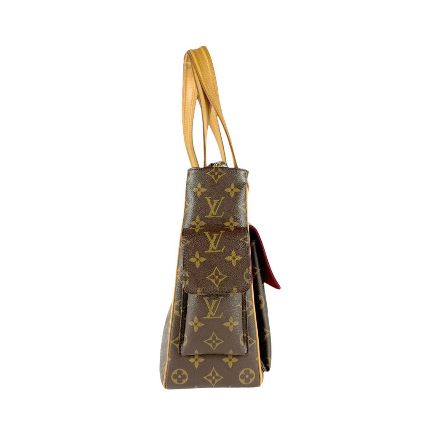 Louis Vuitton Multipli Cité, Brown, Canvas, handbag