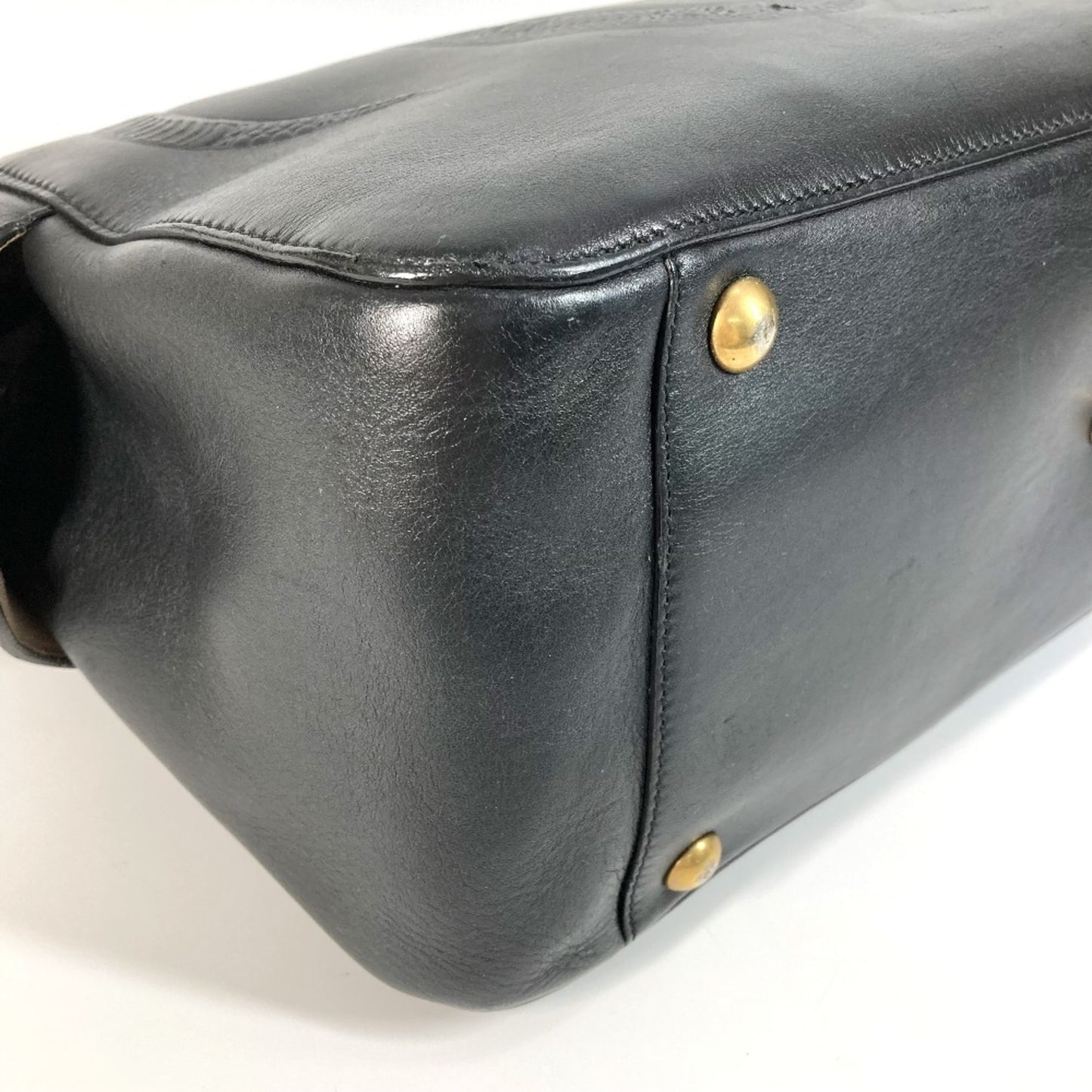 Gucci DUFFLE, Black, Leather, tote