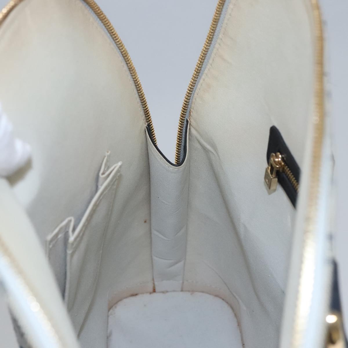 Louis Vuitton Alma, Grey, Canvas, handbag