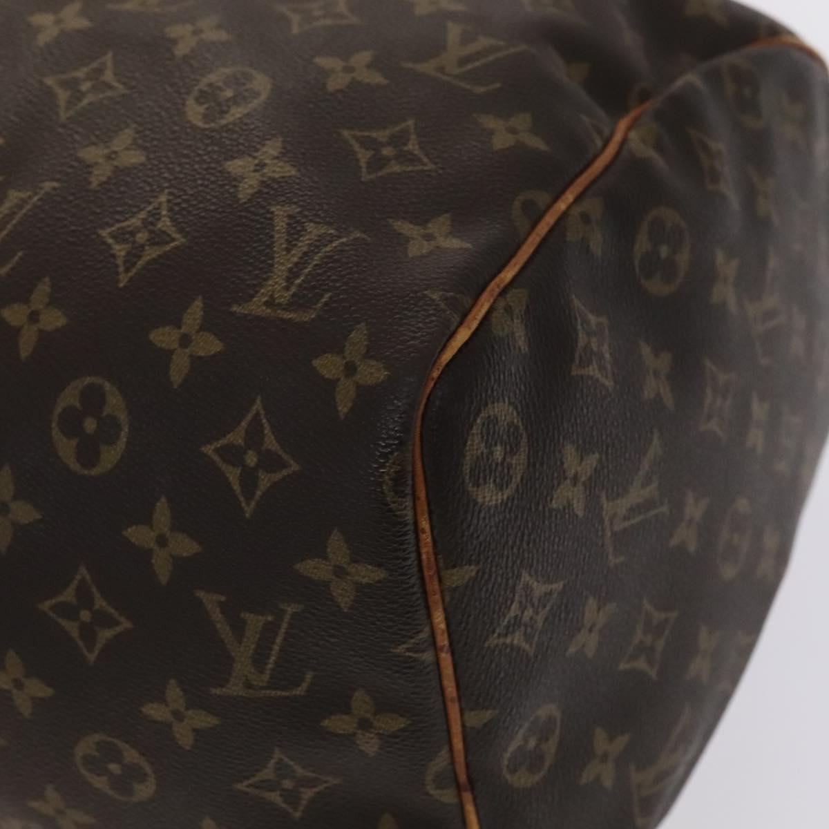 Louis Vuitton Keepall 45, Brown, Canvas, travel