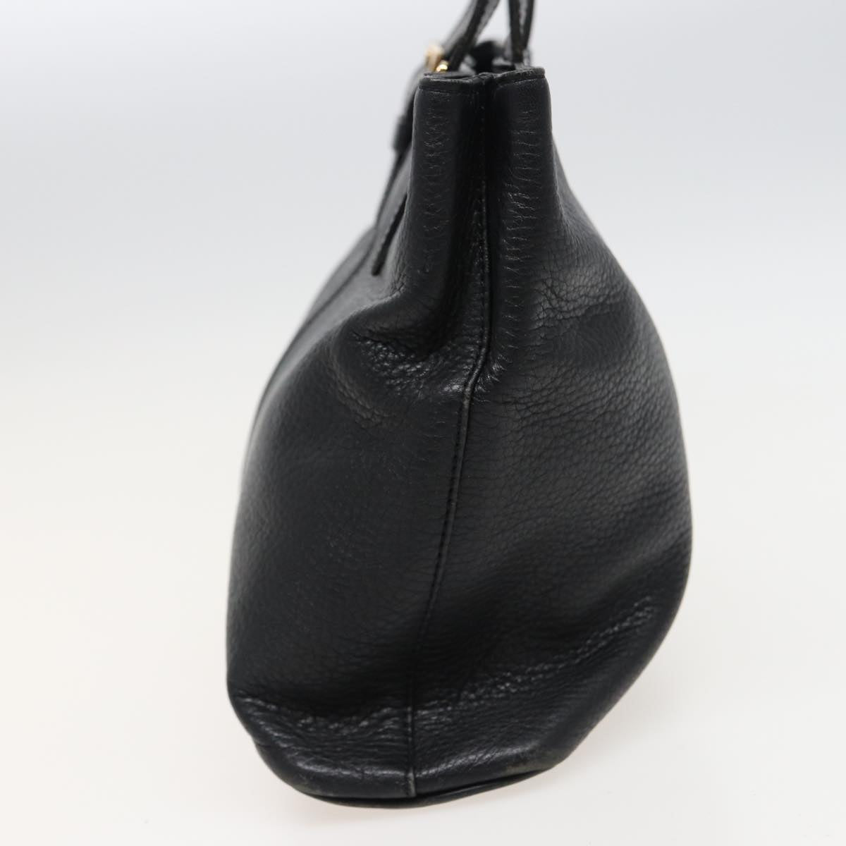 Burberry, Black, Leather, handbag