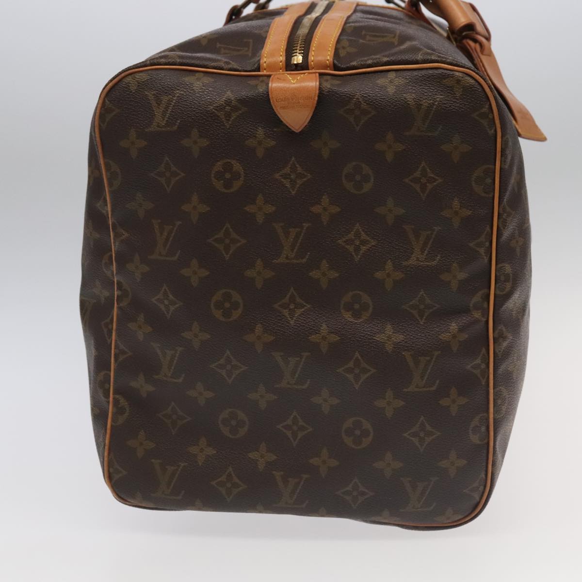 Louis Vuitton Sac Souple, Brown, Canvas, travel