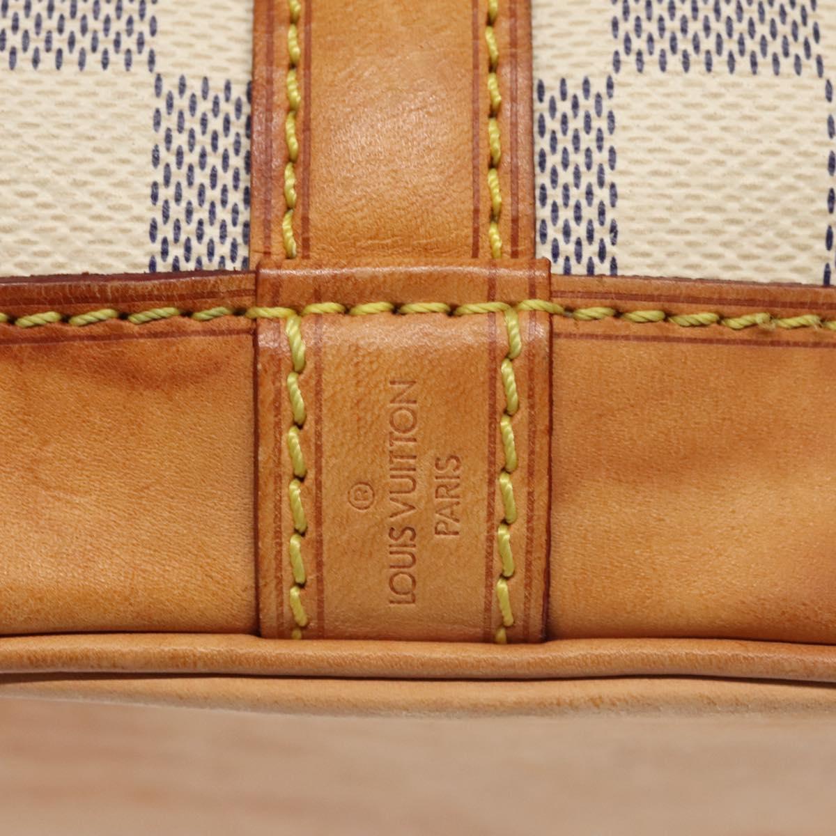 Louis Vuitton Noé BB, Grey, Canvas, shoulder