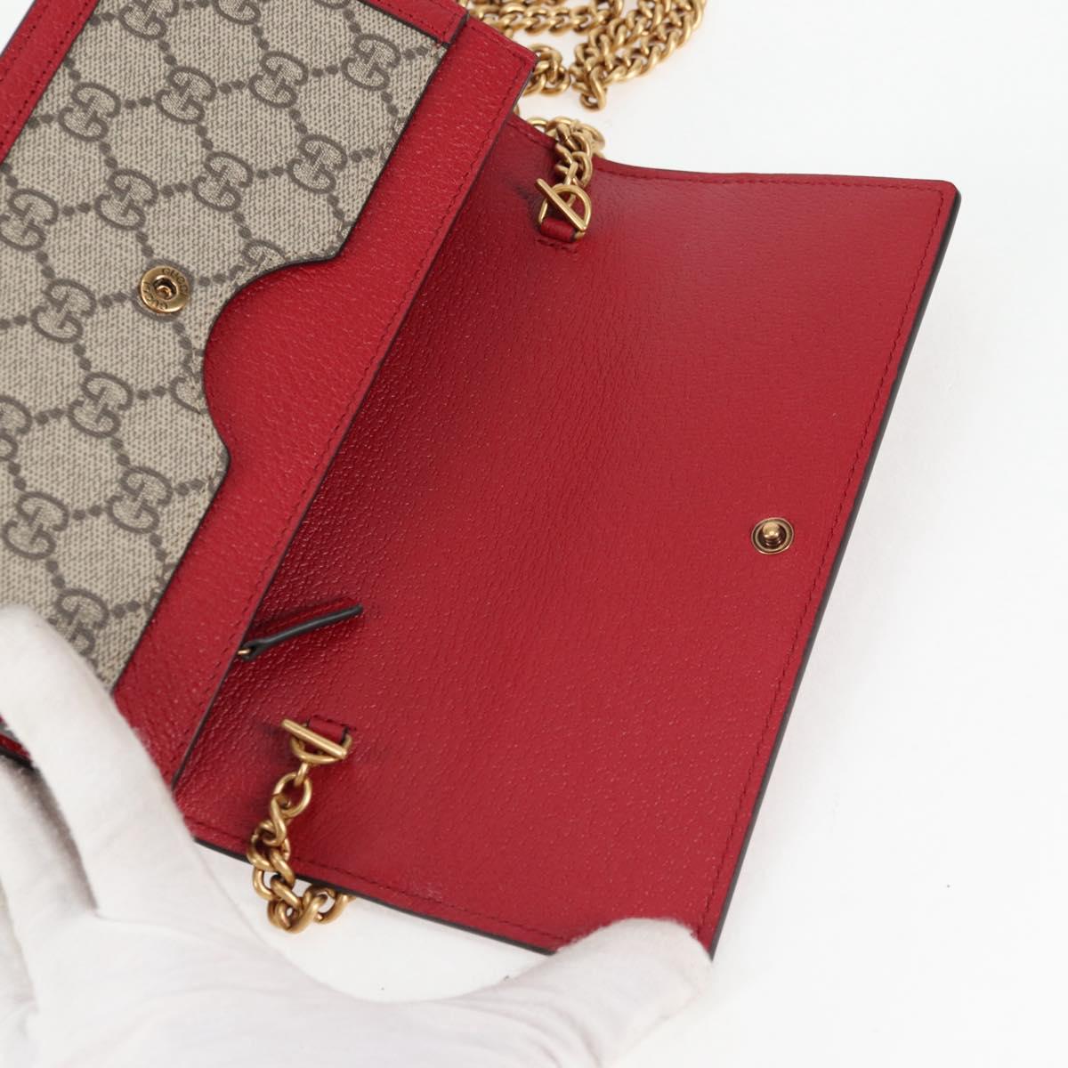 Gucci Queen Margaret, Beige, Canvas, shoulder