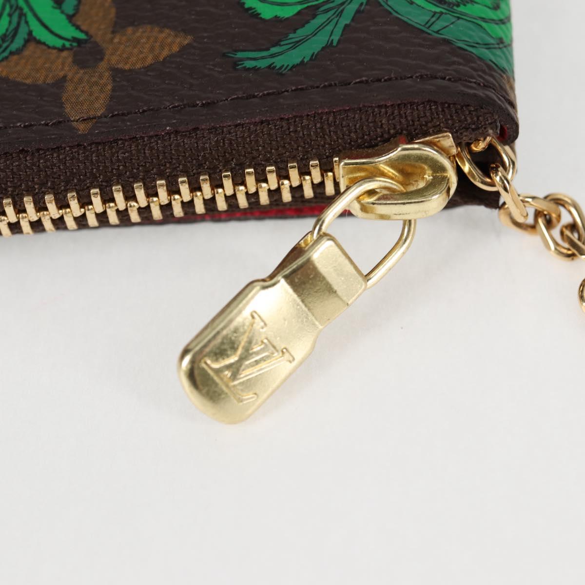 Louis Vuitton Vivienne, Brown, Canvas, wallet