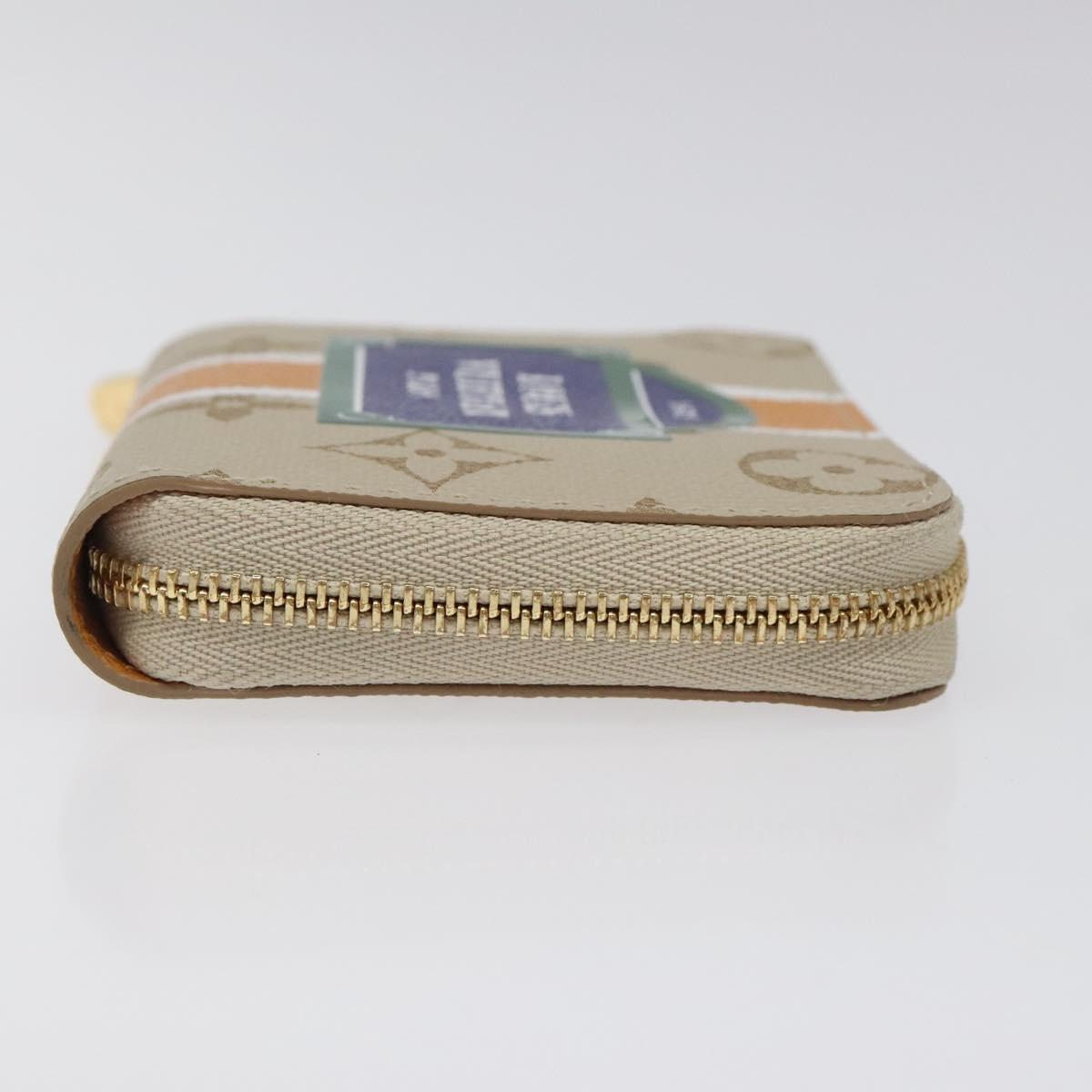 Louis Vuitton Zippy coin purse, Beige, Canvas, wallet