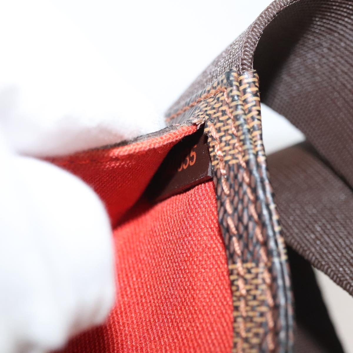 Louis Vuitton Geronimo, Brown, Canvas, shoulder
