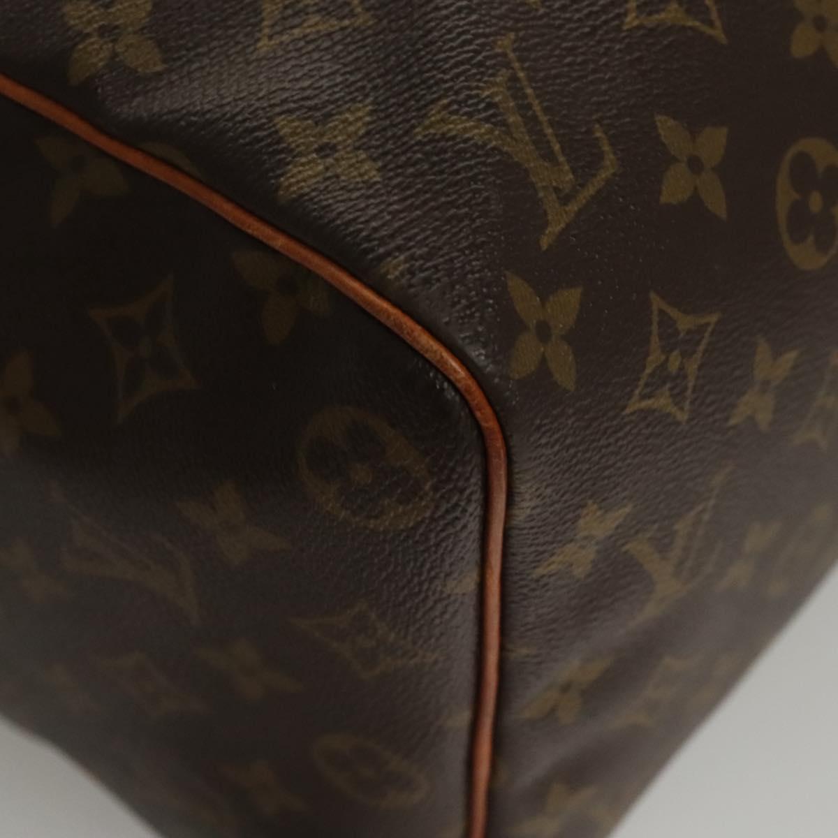 Louis Vuitton Keepall 45, Brown, Canvas, travel