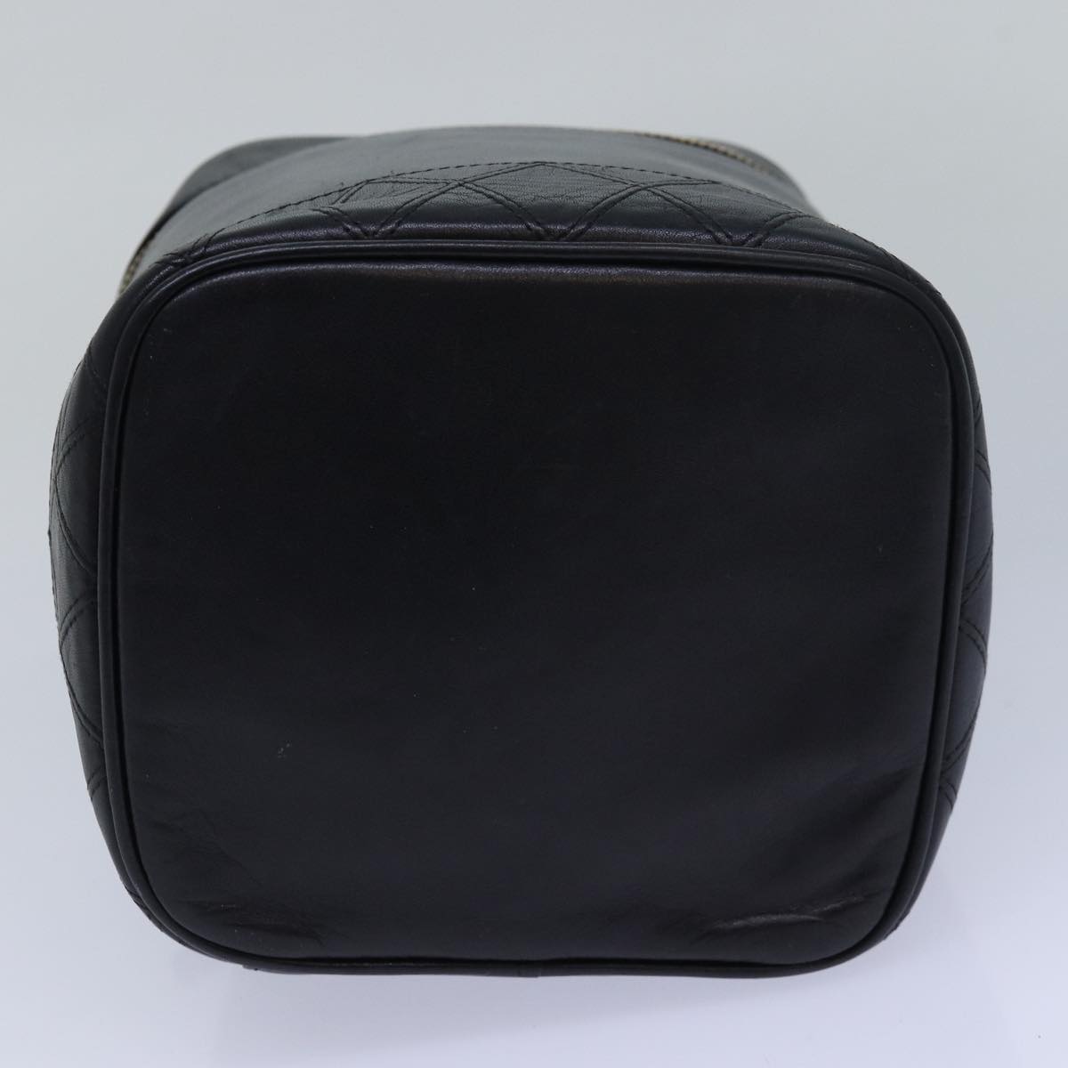 Chanel Vanity, Black, Leather, clutch