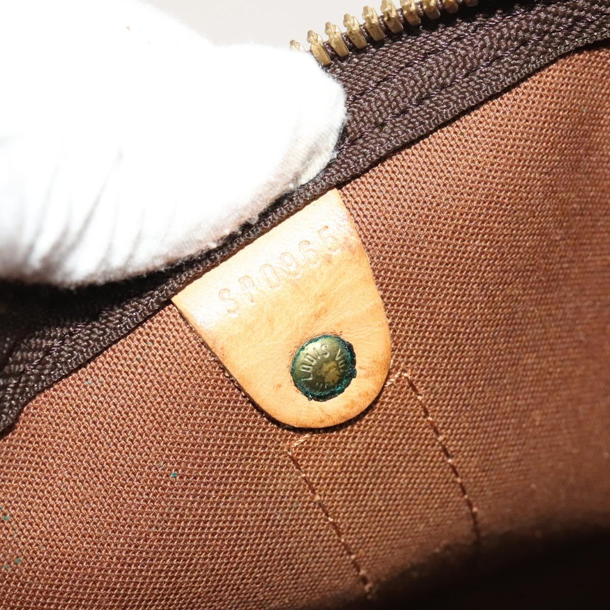 Louis Vuitton Keepall 45, Brown, Canvas, travel