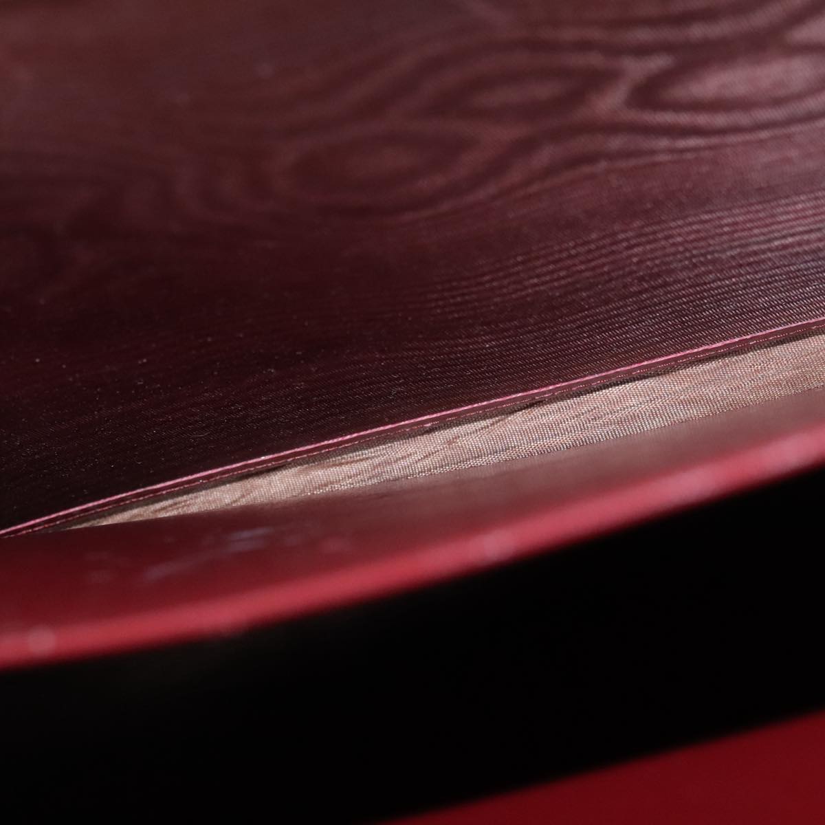 Cartier Must line, Burgundy, Leather, travel