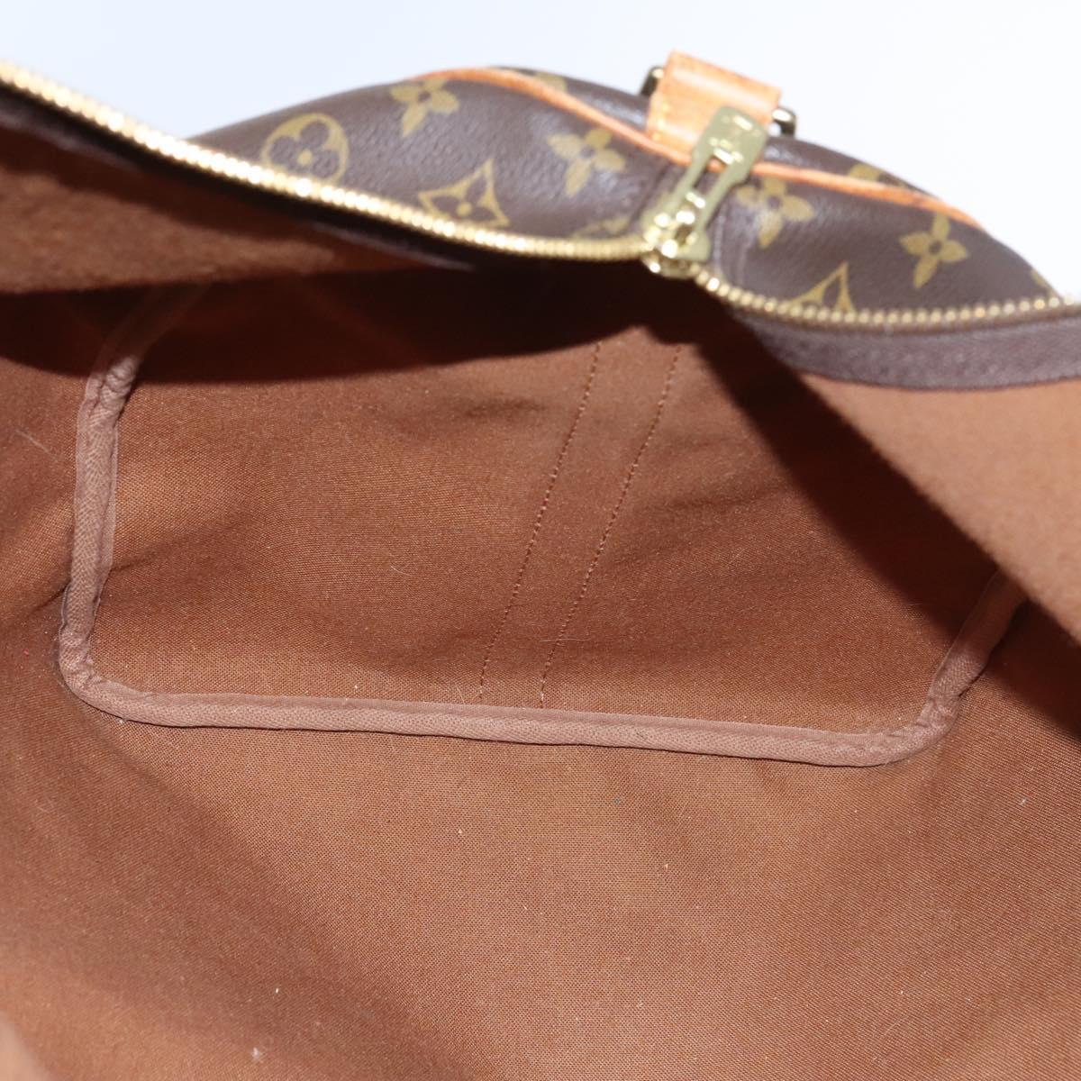 Louis Vuitton Keepall Bandoulière 60, Brown, Canvas, travel