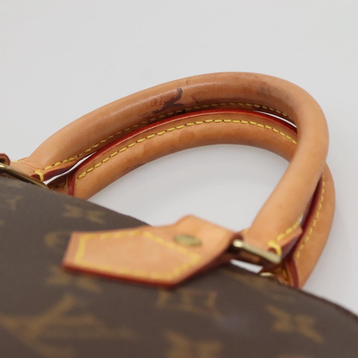 Louis Vuitton Alma, Brown, Canvas, handbag