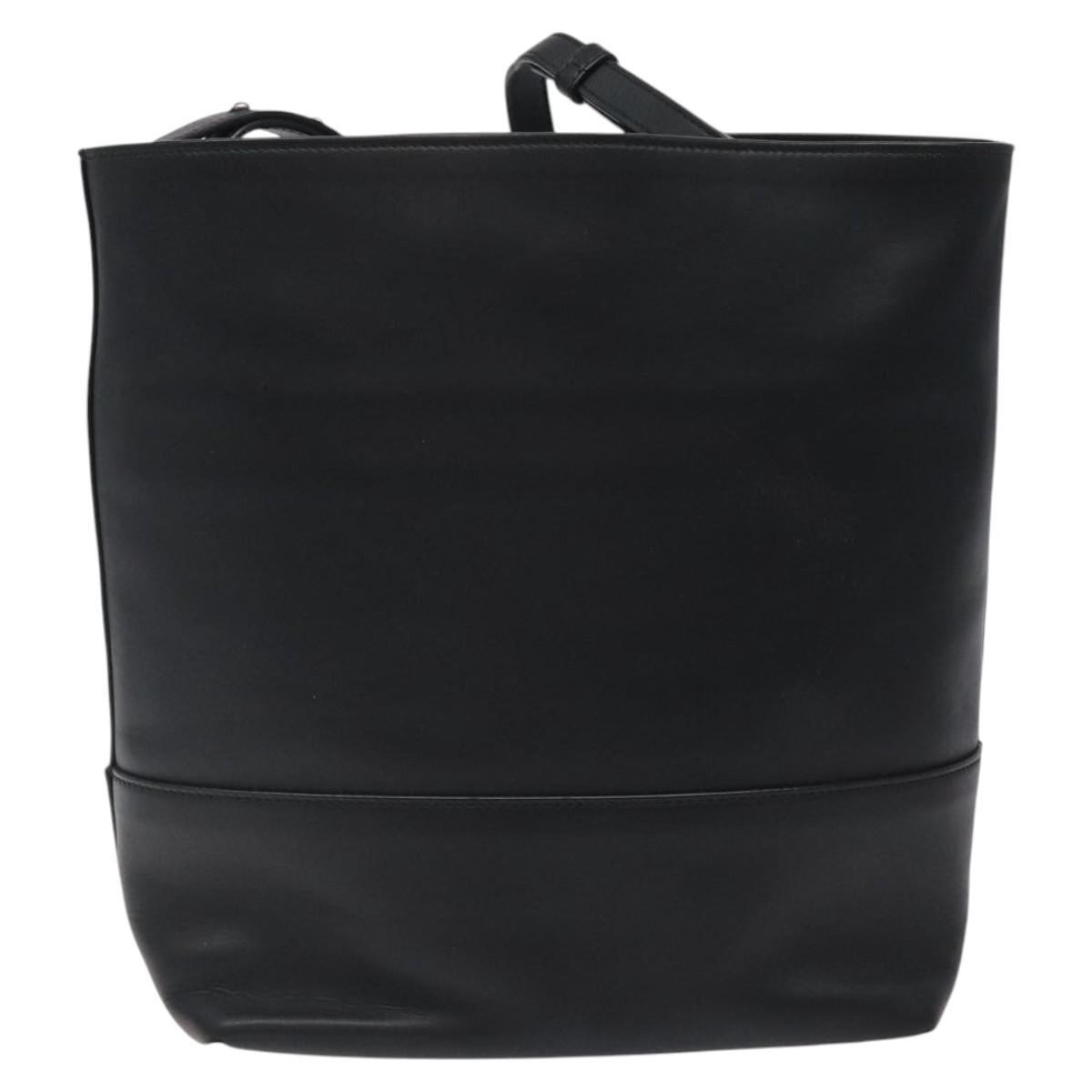 Bottega Veneta, Black, Leather, shoulder
