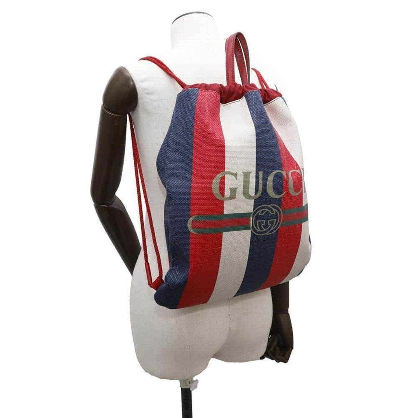 Gucci Drawstring, Multicolour, Canvas, backpack