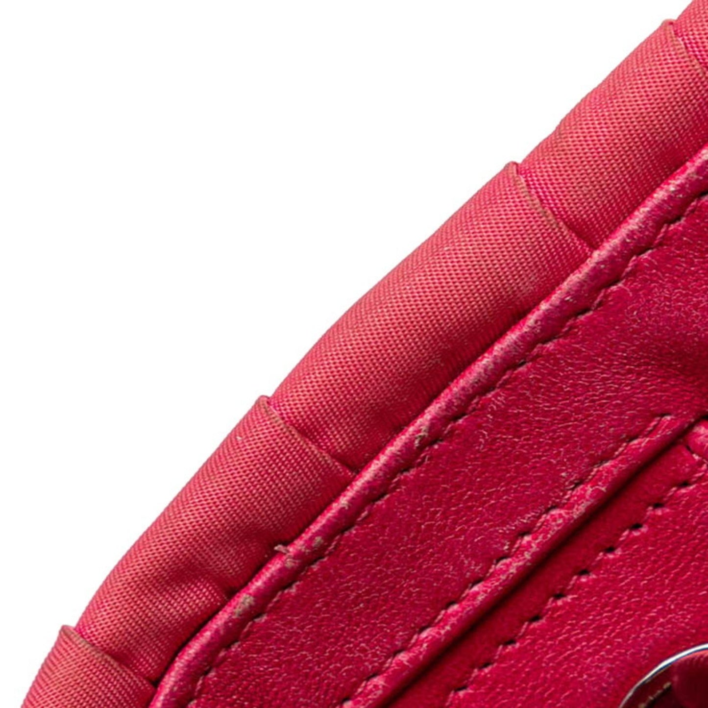 Prada Gaufre, Pink, NYLON, handbag