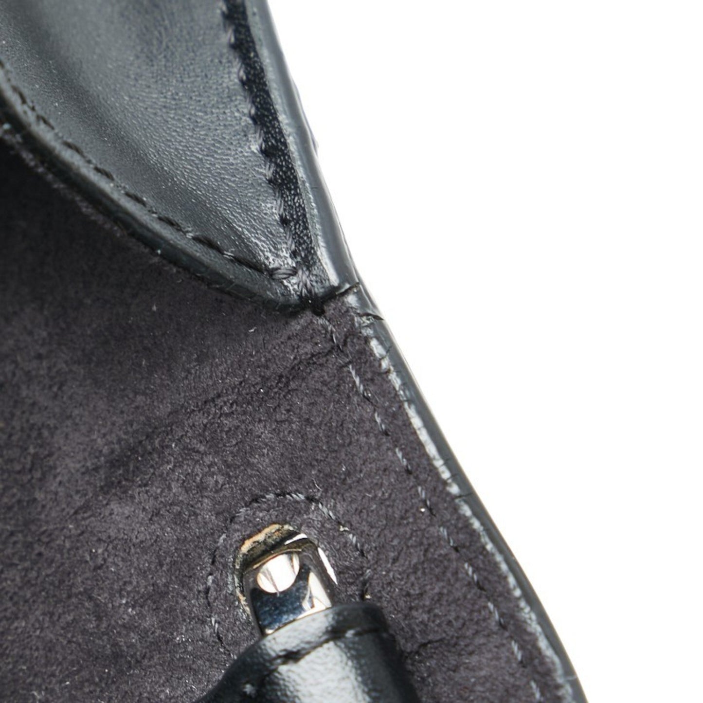 Fendi Kan I, Black, Leather, shoulder