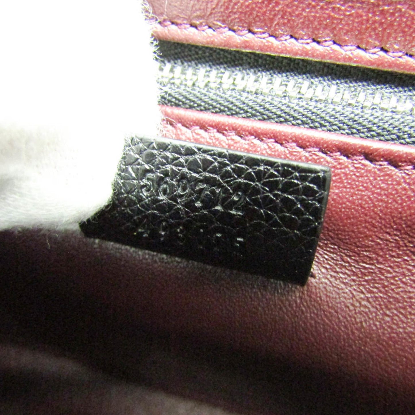 Gucci Zumi, Black, Leather, handbag