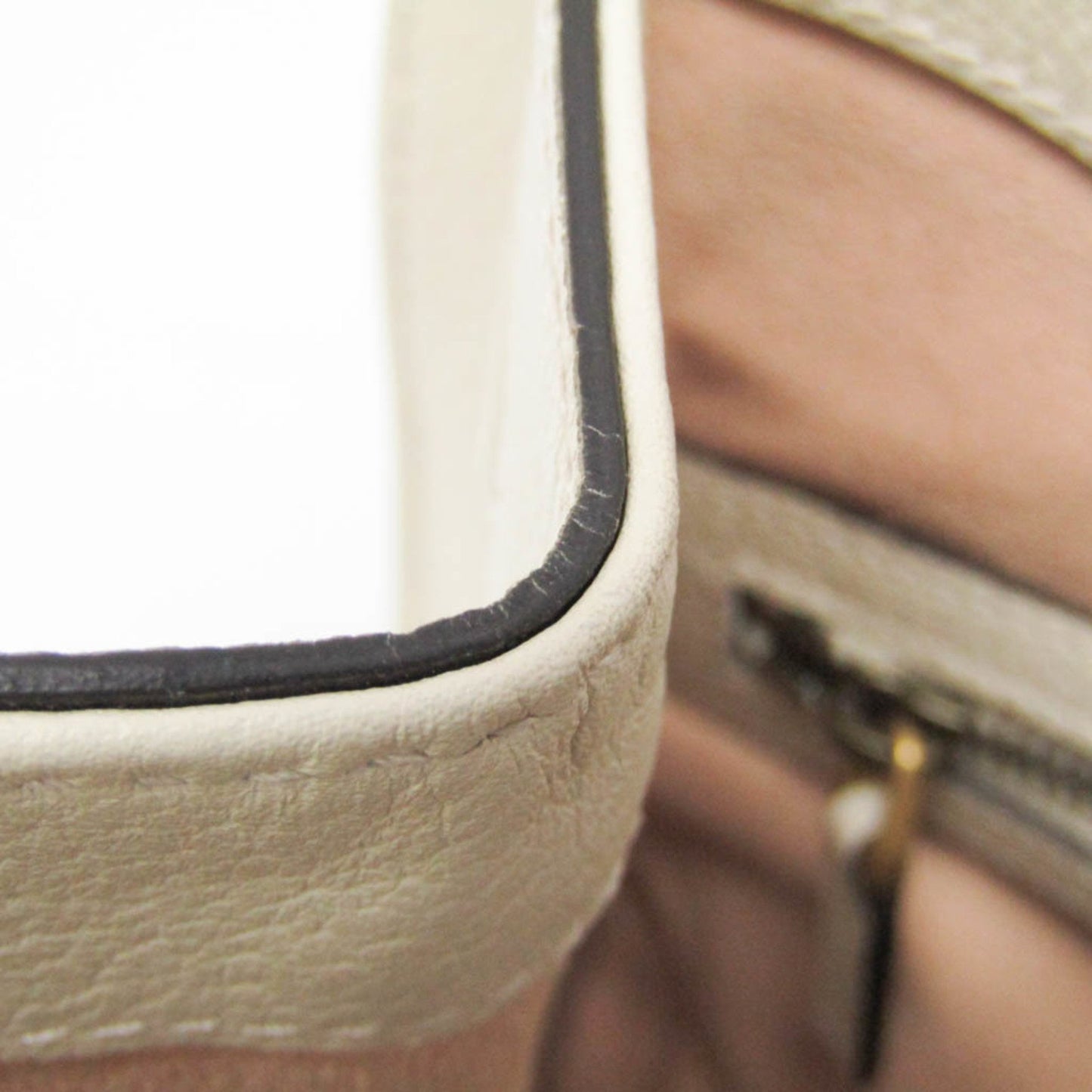 Gucci Sherry, White, Leather, shoulder