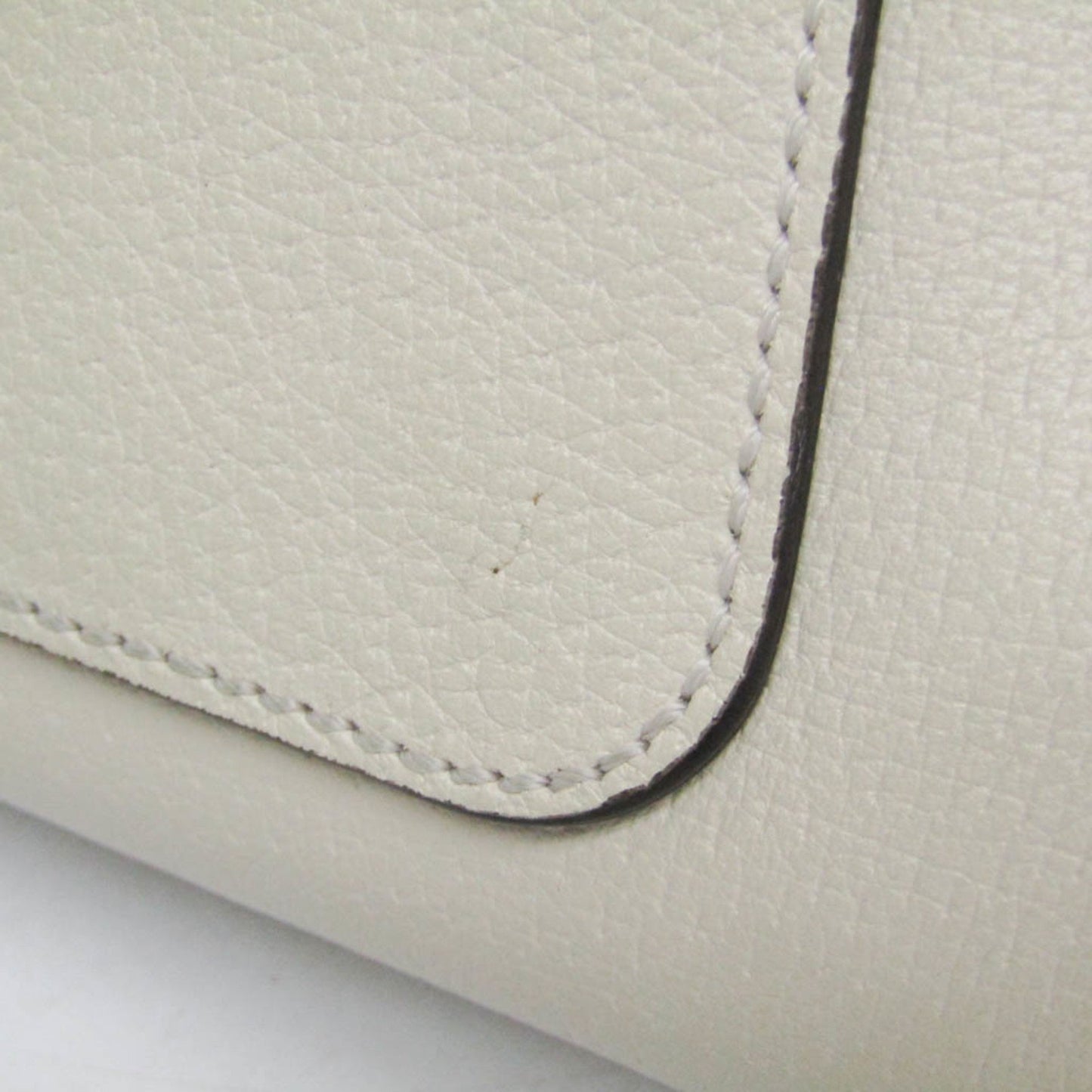 Gucci Sherry, White, Leather, shoulder
