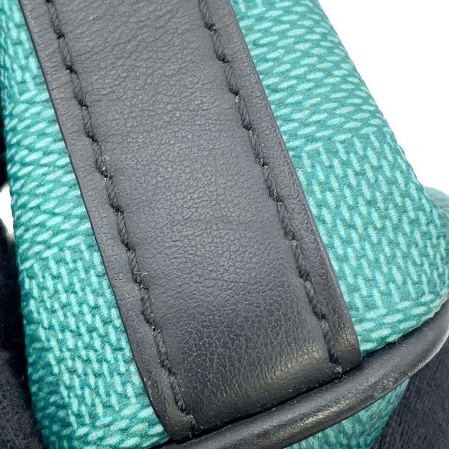 Louis Vuitton Marin, Green, Canvas, shoulder