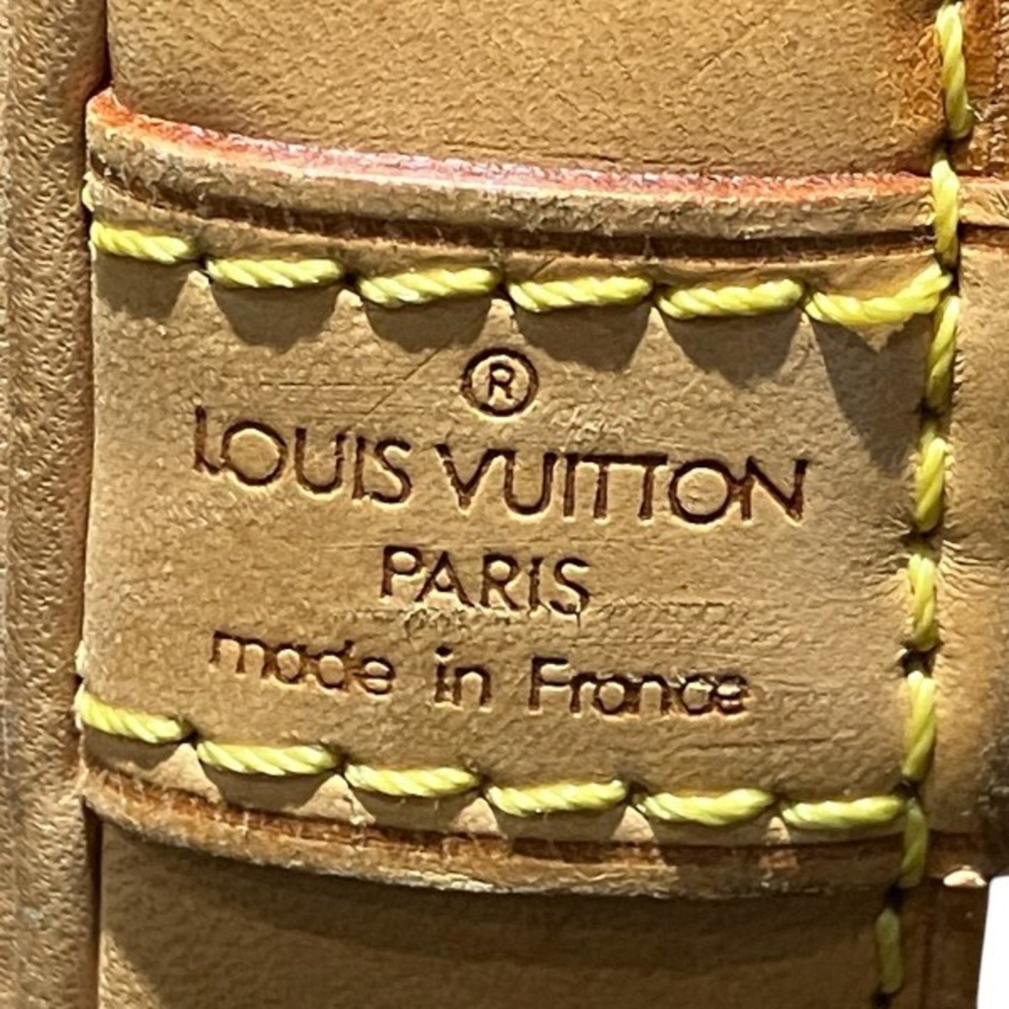Louis Vuitton Alma, Brown, Canvas, handbag